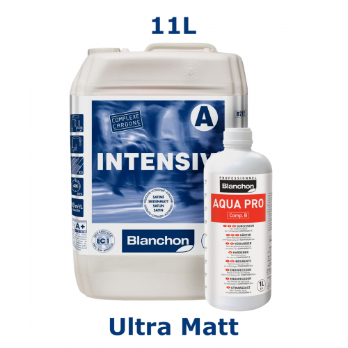 Blanchon INTENSIV® (including hardener) 11 ltr (one 10 ltr can & 1 ltr can) ULTRA MATT 09220200 (BL)